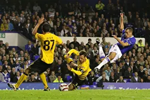 Battle at Goodison Park: Osman vs Arce - UEFA Europa League Showdown