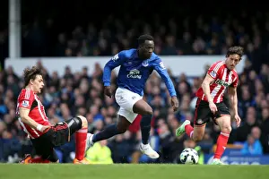 A Battle for Possession: Lukaku vs. Coates at Goodison Park - Everton vs. Sunderland, May 2015