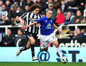 Battle for Supremacy: Osman vs. Coloccini - Everton vs. Newcastle United, Premier League (05 March 2011)