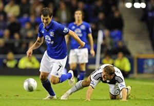 Carling Cup Prints: Battling for Control: Ivanovic vs
