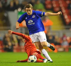 Barclays Premier Reserve League Prints: Clash at Anfield: Irwin vs. Baxter - Premier Reserve League Battle