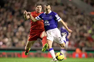 Liverpool 4 V Everton 0 : Anfield : 28-01-2014 Prints: Clash of the Captains: Gerrard vs