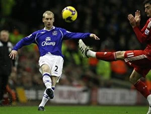 Liverpool v Everton Collection: Clash of the Merseyside Rivals: Liverpool vs. Everton (08-09 Season)