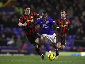 Clash of the Midfield Maestros: Gareth Barry vs Royston Drenthe - Everton vs Manchester City, Barclays Premier League (31 January 2012)