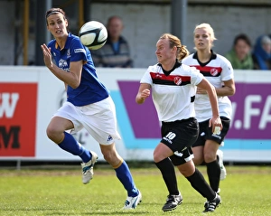 Everton Ladies Prints: Clash of the Midfield Maestros: Jill Scott vs