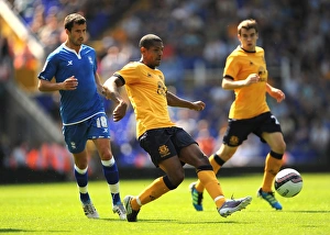 Clash on the Pitch: Jermaine Beckford vs. Keith Fahey - Everton's Intense Pre-Season Rivalry (30 July 2011)
