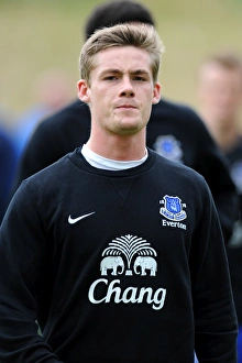 Season 2012-13 Prints: Conor McAleny in Action: Everton Reserves vs Partick Thistle (Pre-Season Friendly)