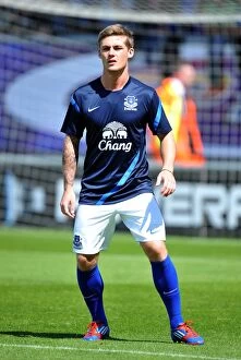 Images Dated 14th July 2012: Conor McAleny in Action: Everton's Pre-Season Clash against Morecambe at Globe Arena