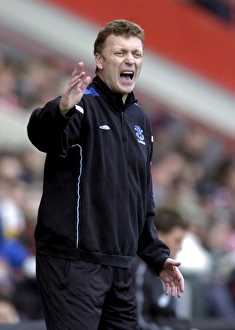 Charlton v Everton Collection: David Moyes