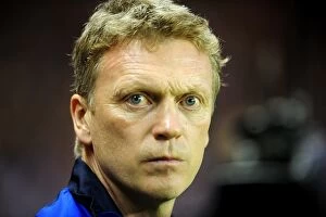 Images Dated 27th March 2012: David Moyes on the Brink: Everton's FA Cup Showdown with Sunderland (Round 6 Replay)