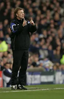 Everton V Bolton Prints: David Moyes Delivers Tactical Guidance: Everton vs Bolton