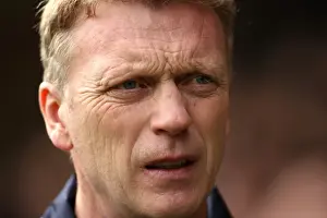 07 April 2012 V Norwich City, Carrow Road Prints: David Moyes and Everton Face Norwich City in Barclays Premier League (07 April 2012)