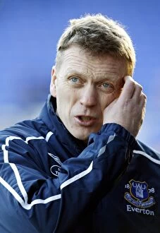 Images Dated 28th December 2008: David Moyes and Everton Take on Sunderland in Barclays Premier League, 08/09 - Goodison Park