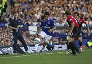 Images Dated 25th August 2007: David Moyes in Focus: Everton vs Blackburn Rovers, FA Premier League, August 2007