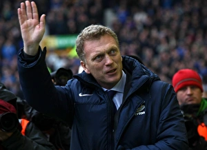 Everton 2 V West Ham United 0 : Goodison Park : 12-05-2013 Prints: David Moyes Greets Ecstatic Everton Fans After 2-0 Win Over West Ham (BPL 2013)