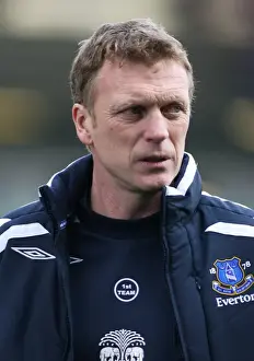 David Moyes Leads Everton Against Birmingham City in Barclays Premier League, 2008