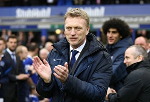 David Moyes Leads Everton Through West Ham United's Guard of Honor: Everton 2 - West Ham 0 (BPL, Goodison Park, May 12, 2013)