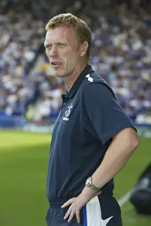 David Moyes Leads Everton Against Wigan Athletic in FA Premier League (11/8/07)