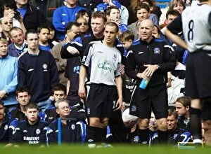 Images Dated 17th April 2006: David Moyes and Leon Osman