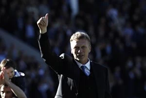 Images Dated 22nd May 2011: David Moyes Premier League Triumph: Everton Celebrates Victory Over Chelsea (22 May 2011)