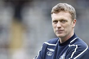 Images Dated 22nd February 2009: David Moyes' Tactical Triumph: Everton's Surprising Victory over Newcastle United at St