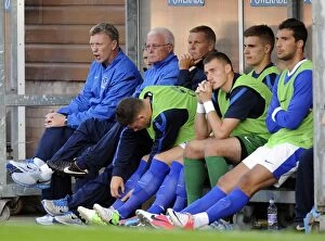 Images Dated 19th July 2012: David Moyes at Tannadice Park: Everton's Pre-Season Encounter with Dundee United