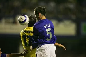 Everton vs Villarreal Collection: David Weir