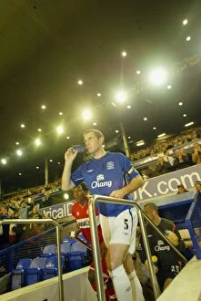 Everton vs Middlesbrough, Carling Cup Collection: David Weir