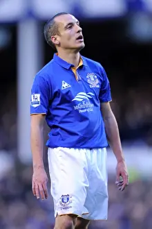 17 December 2011, Everton V Norwich City Prints: Decisive Moment: Leon Osman's Game-Winning Goal for Everton against Norwich City (17 December 2011)