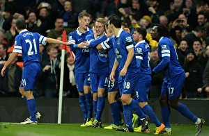 Arsenal 1 V Everton 1 : Emirates Stadium : 08-12-2013 Prints: Delofeu's Equalizer: Arsenal 1-1 Everton in Premier League Thriller (Emirates Stadium)