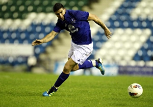Framed Print : Denis Stracqualursi in Action: Everton vs. Aston Villa, Halton Stadium (September 13, 2011) Framed Print : Denis Stracqualursi in Action: Everton vs. Aston Villa, Halton Stadium (September 13, 2011)