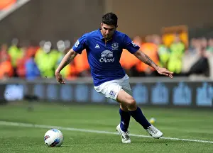 06 May 2012 V Wolverhampton Wanderers, Molineux Stadium Prints: Denis Stracqualursi Scores the Winning Goal for Everton against Wolverhampton Wanderers at Molineux Stadium