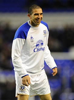 Carling Cup Prints: Denis Stracqualursi's Carling Cup Upset: Everton vs Chelsea at Goodison Park (4th Round)