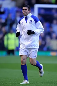 17 December 2011, Everton V Norwich City Prints: Denis Stracqualursi's Decisive Goal: Everton's Win Against Norwich City (17 December 2011)