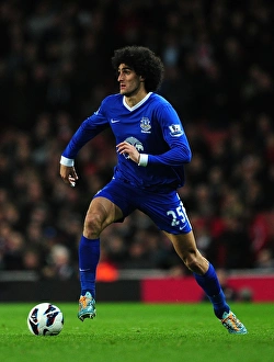 Determined Fellaini: 0-0 Stalemate at Emirates Against Arsenal (April 16, 2013)