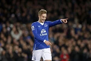 Images Dated 28th December 2015: Deulofeu Strikes Again: Everton Takes 2-0 Lead Over Stoke City (Barclays Premier League)