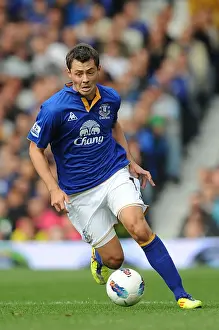 Diniyar Bilyaletdinov at Goodison Park: Everton vs Wigan Athletic, Barclays Premier League (17 September 2011)