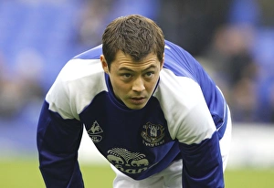 19 November 2011, Everton V Wolverhampton Wanderers Prints: Diniyar Bilyaletdinov Scores for Everton Against Wolverhampton Wanderers in the Premier League (19 November 2011)