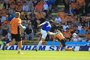 Diniyar Bilyaletdinov Scores Everton's Third Goal: Wolverhampton Wanderers vs. Everton (April 9, 2011)