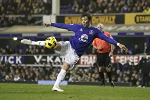 Diniyar Bilyaletdinov Scores the Opener: Everton's Victory Against West Ham United, Barclays Premier League (22 January 2011, Goodison Park)