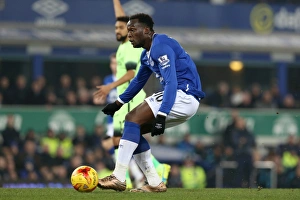 Framed Print : Disallowed Goal: Romelu Lukaku's Controversial Effort vs Manchester City - Capital One Cup Semi-Final, First Leg (Everton vs Manchester City) Framed Print : Disallowed Goal: Romelu Lukaku's Controversial Effort vs Manchester City - Capital One Cup Semi-Final, First Leg (Everton vs Manchester City)