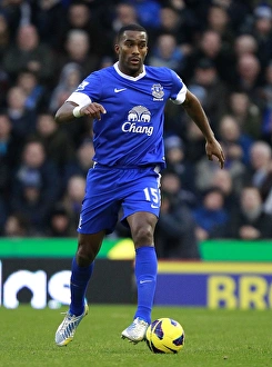 Stoke City 1 V Everton 1 : Britannia Stadium : 15-12-2012 Prints: Distin's Determination: Everton's Draw at Britannia Stadium (December 15, 2012)