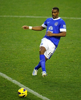 Everton 1 V Norwich City 1 : Goodison Park : 24-11-2012 Prints: Distin's Determined Draw: Everton vs Norwich City (November 24)