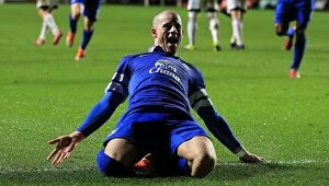 Images Dated 22nd December 2013: Double Trouble: Ross Barkley Scores Brace in Everton's Premier League Win Over Swansea City