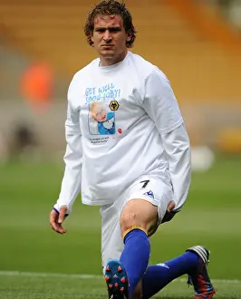 06 May 2012 V Wolverhampton Wanderers, Molineux Stadium Prints: Dramatic Last-Minute Victory: Nikica Jelavic Scores for Everton against Wolverhampton Wanderers (06 May 2012)