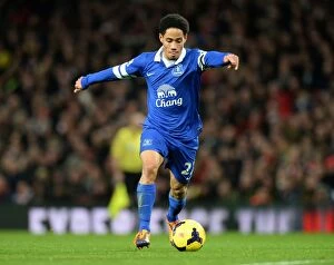 Images Dated 8th December 2013: A Draw at Emirates: Steven Pienaar for Everton vs. Arsenal (08-12-2013, Barclays Premier League)