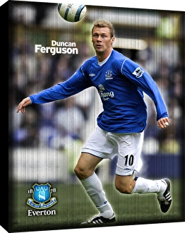 Special Editions Collection: Duncan Ferguson Retro Canvas
