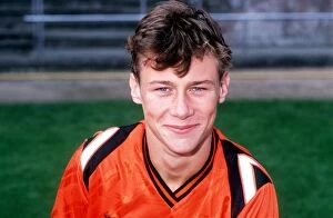 Images Dated 9th May 2006: Duncan Ferguson: Young Everton Prodigy Shines at Dundee United, 1989-1990