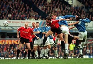 Images Dated 1998: Duncan Ferguson's Debut Goal: Everton vs. Manchester United, 31/10/98