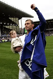 Duncan Ferguson's Glorious Moment: Everton's FA Premiership Victory Celebration